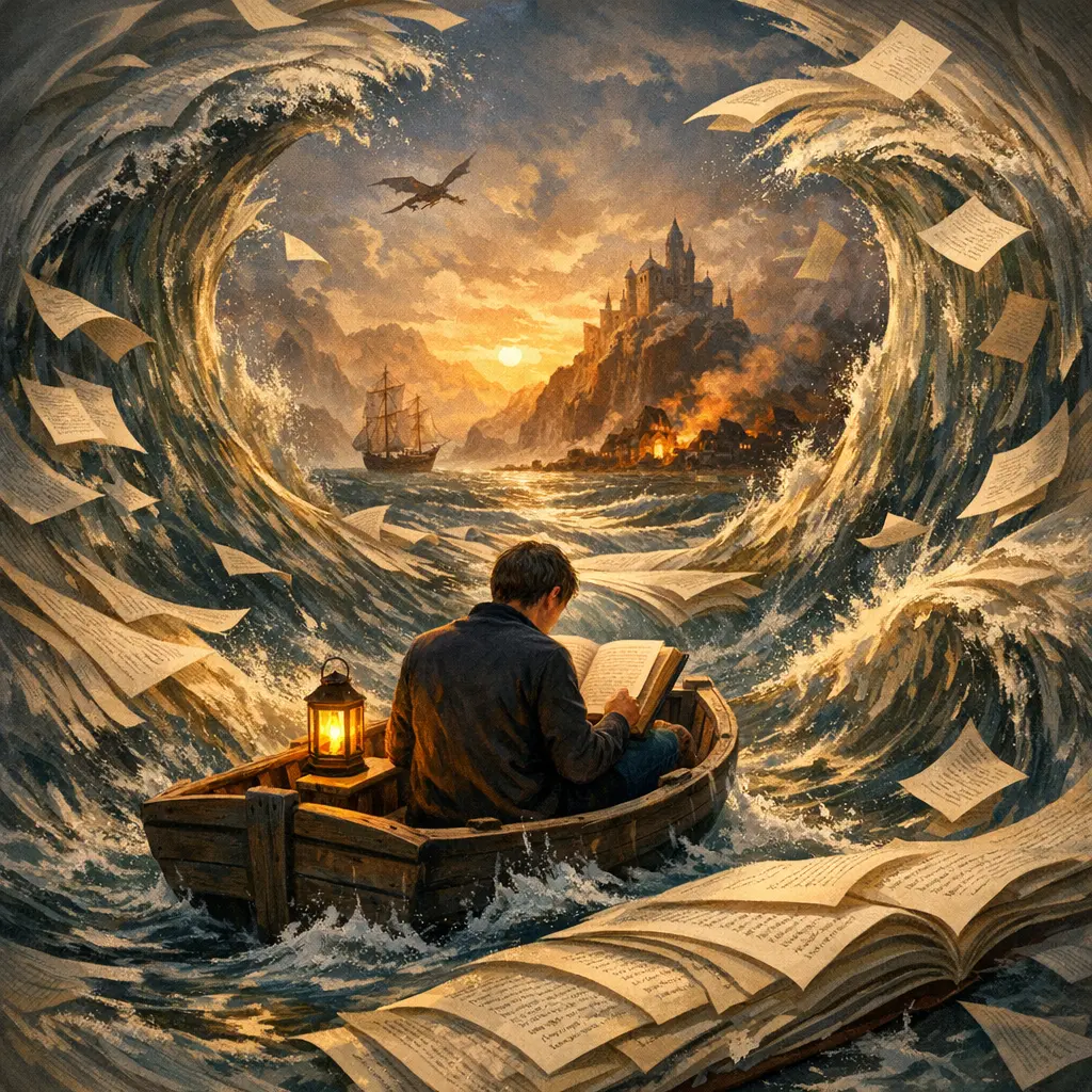 몰입감 넘치는 서사를 따라 화면에 집중하며 오랜 시간 머무르는 독자의 모습