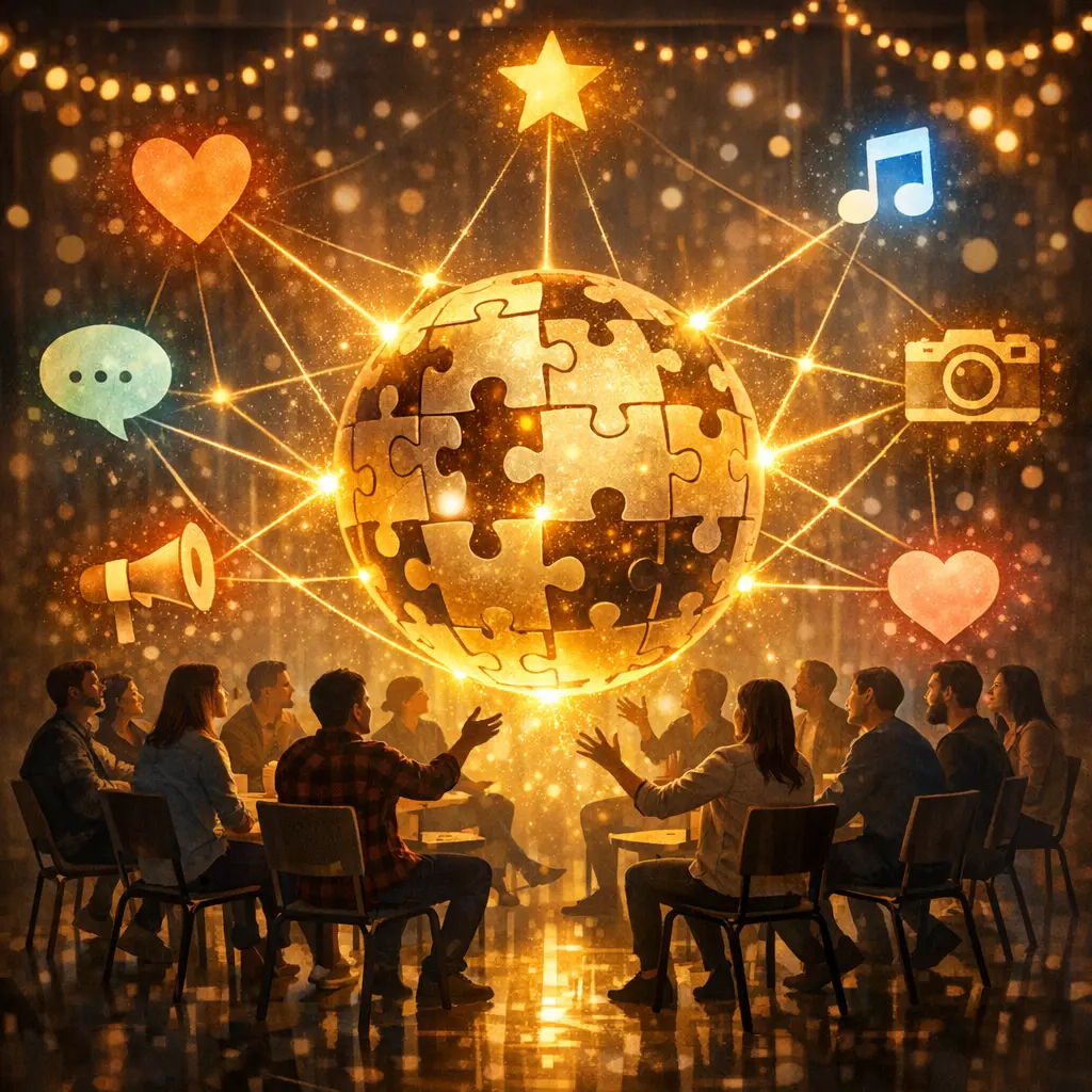 브랜드 가치를 공유하며 소통하는 팬덤의 오프라인 커뮤니티 모임 현장